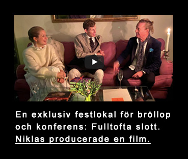 Film med festlokal i Skåne: Fulltofta slott, som arrangerar bröllop, konferenser