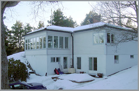 Tillbyggnad, sommarstuga, Stockholm