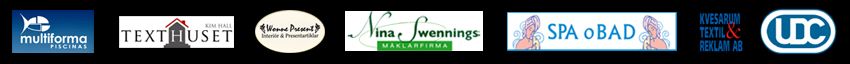 Exempel p&aring; kunder - och deras resp. logo