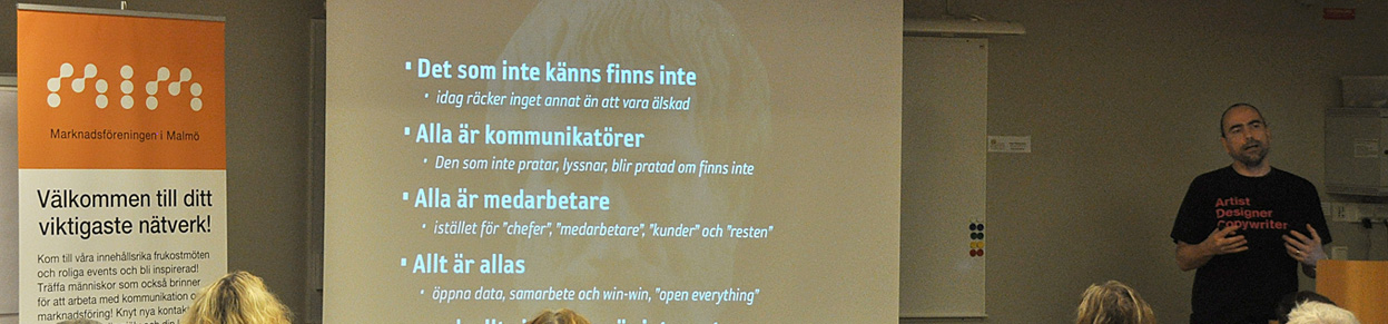 "Alla &auml;r medarbetare", i st&auml;llet f&ouml;r "chefer", "medarbetare", "kunder" etc.