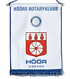 Rotary Höör, flagga