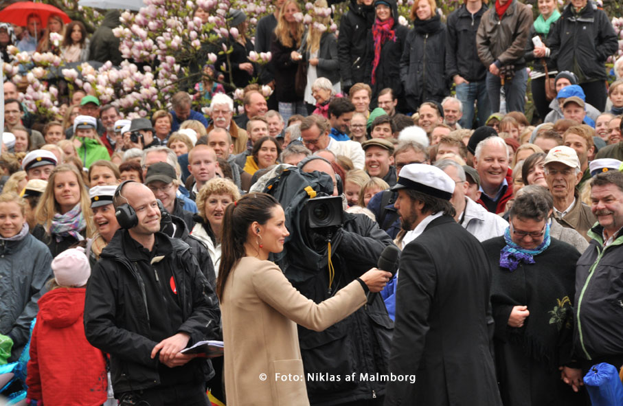 Konsert med Lunds Students&aring;ngare i Lund. Foto: Niklas af Malmborg